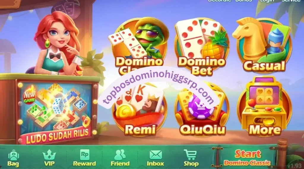Fitur Higgs Domino Mod Apk (Unlimited Chip)